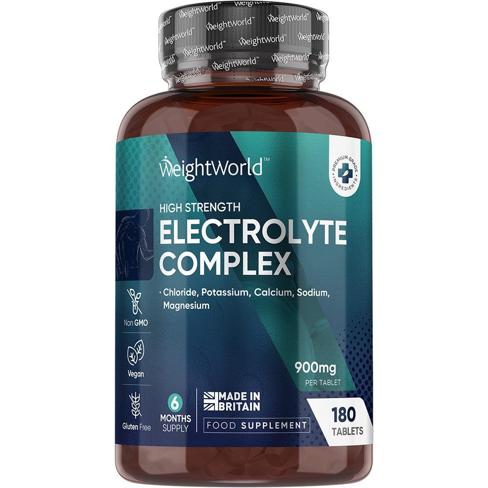 WeightWorld Elektrolytter 900 mg tabletter med fem mineraler