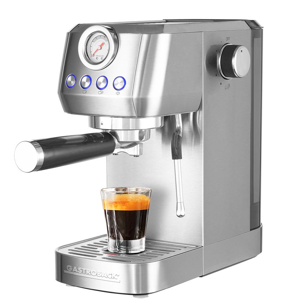 Gastroback Design Piccolo Pro espressomaskine i rustfrit stål