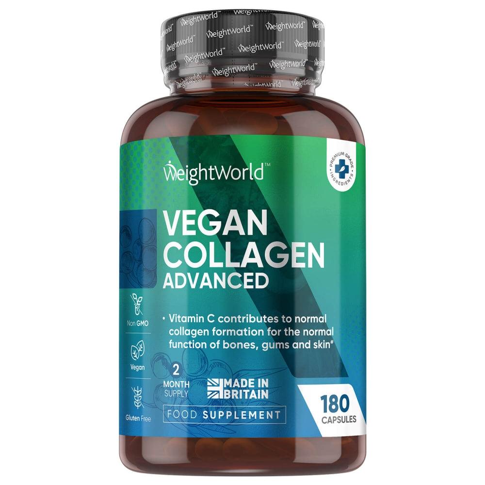 WeightWorld Vegansk Kollagen Advanced kapsler i hvid dåse