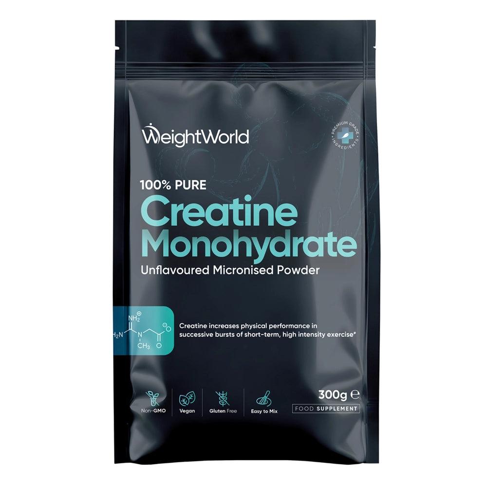 WeightWorld kreatinpulver monohydrat 300g hvid beholder