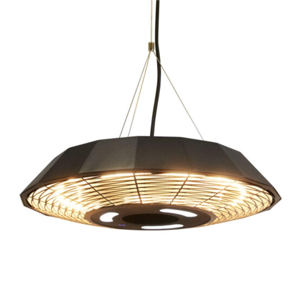 Hortus UFO loftmodel 2000W terrassevarmer med fjernbetjening