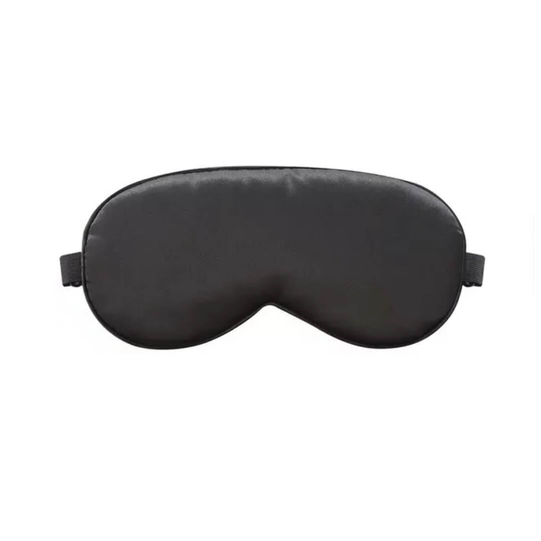 Backpackerlife sovemaske i satin med justerbar elastikrem