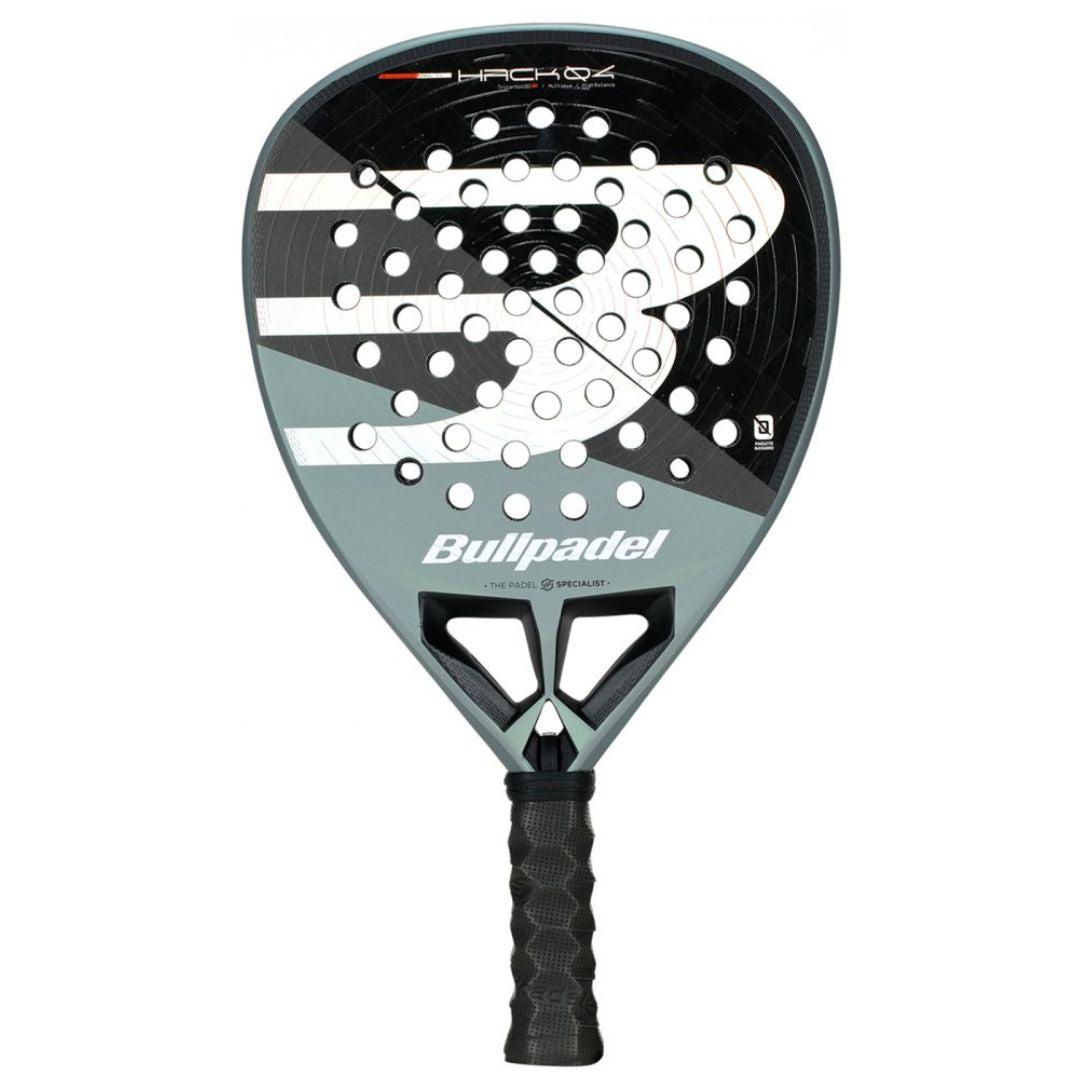 Bullpadel Hack 04 2026 padelbat i sort og gul — Paquito Navarro-serien