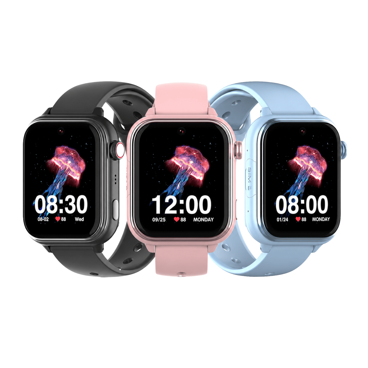KidsBuddy Pro GPS smartwatch til børn med HD-videoopkald og farveskærm
