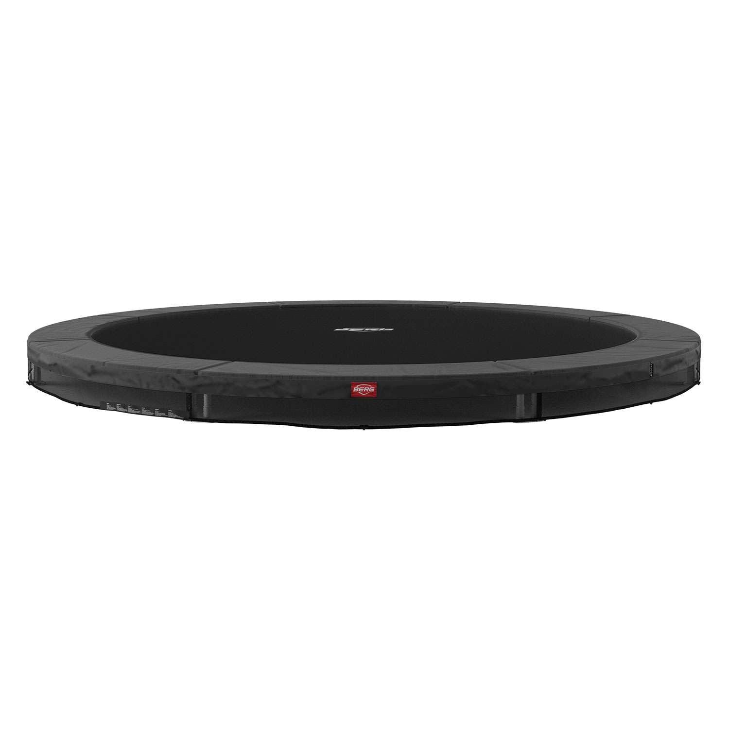 BERG SPORTS Favorit InGround 330 nedgravet trampolin i grå til mindre haver