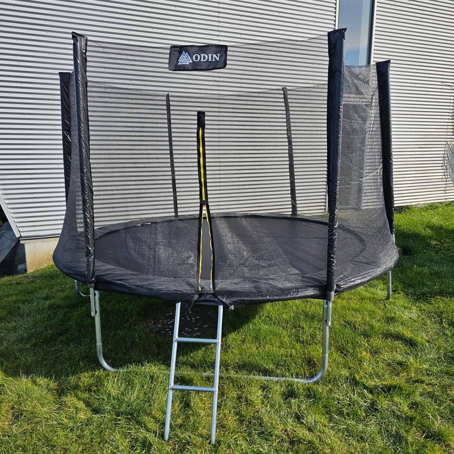 Odin Trampolin 366 cm diameter med sikkerhedsnet - budgetvenlig havetrampolin