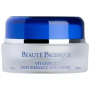 Beauté Pacifique A-Vitamin Øjencreme i 15 ml krukke mod rynker og mørke rande