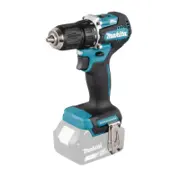 Makita DDF487Z 18V bore-/skruemaskine i blå og sort på hvid baggrund