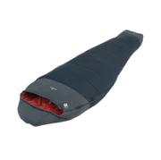 Robens Moraine II +5°C fibersovepose i mummieform, sort og grå