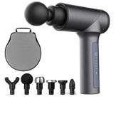 Swehealth Massagepistol Mini — kompakt massagepistol med 6 hoveder og 10 mm amplitude