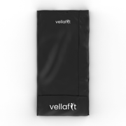 Vellafit Infrarødt Luksus Saunatæppe i sort PU-læder
