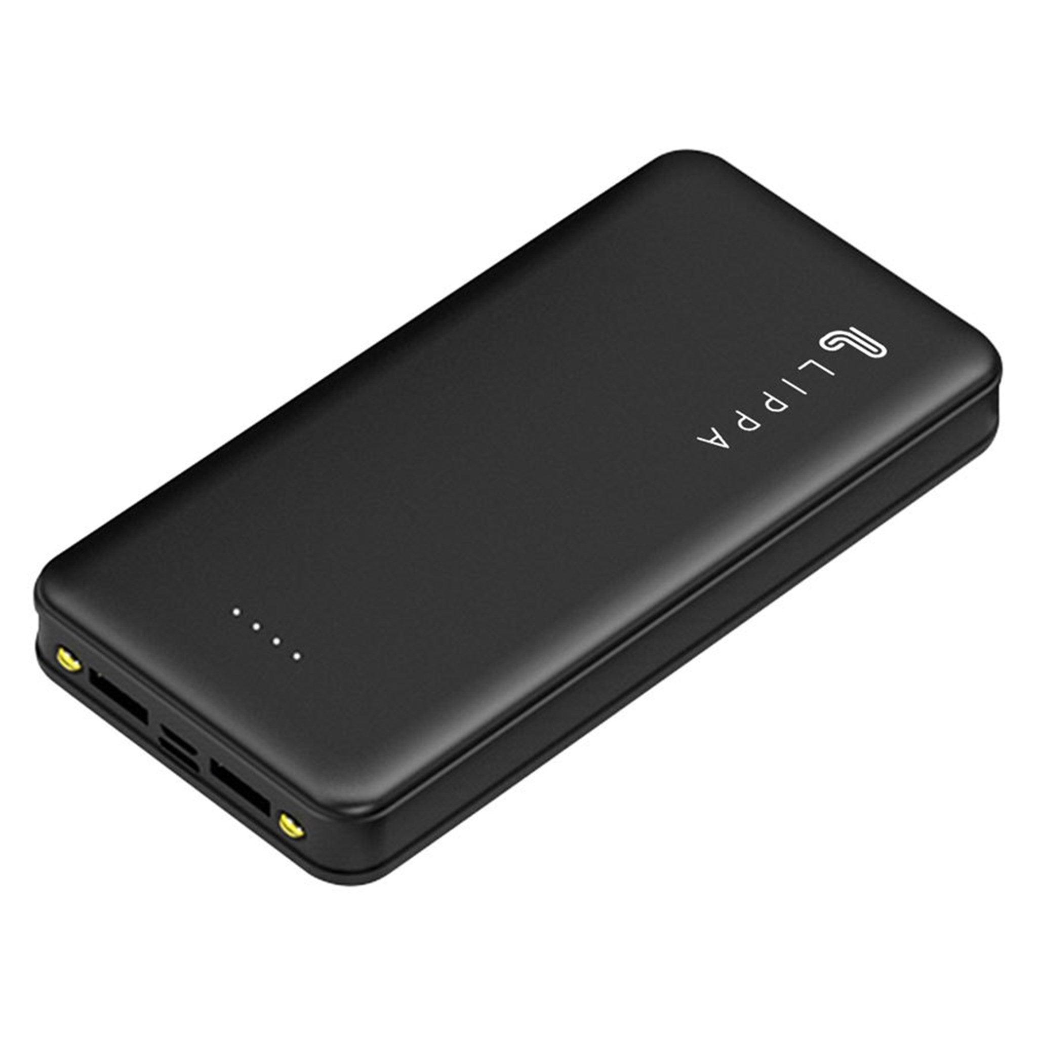 Lippa 20.000 mAh powerbank med 2 x USB-A