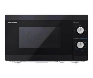 Sharp YC-MS01E-B solo mikrobølgeovn 800 watt 20 liter i sort