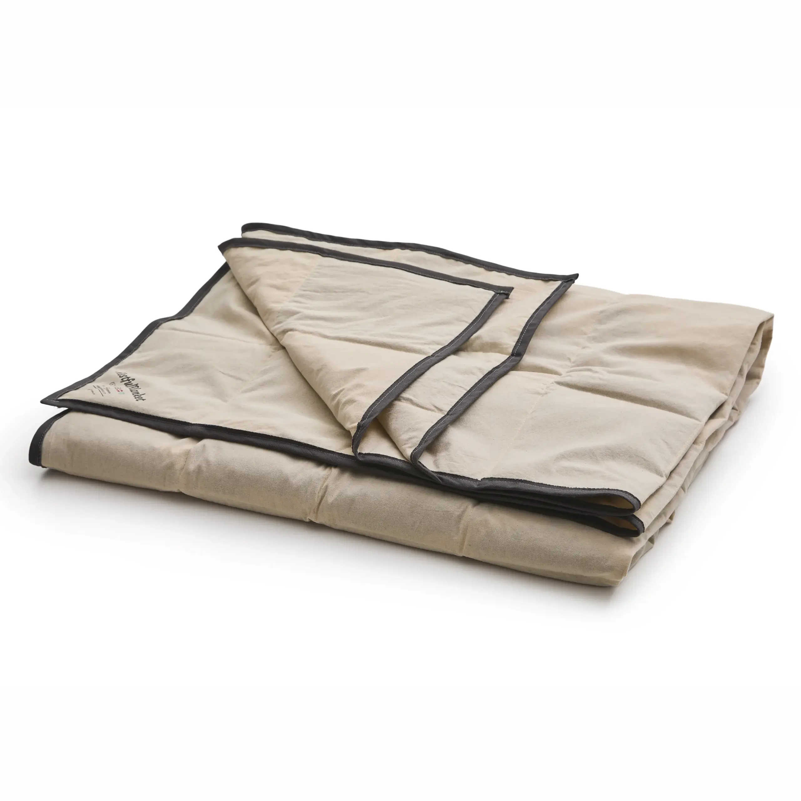 RestfulBlanket naturlig tyngdedyne med rapsfrøfyld, 140x200 cm