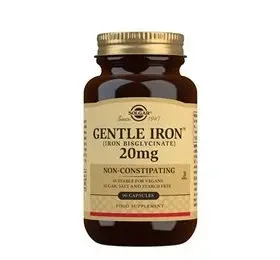 Solgar Jern Skånsom 20 mg 90 kap. produktbilde