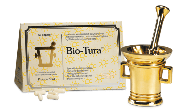 Pharma Nord Bio-Tura probiotika, 60 kapsler