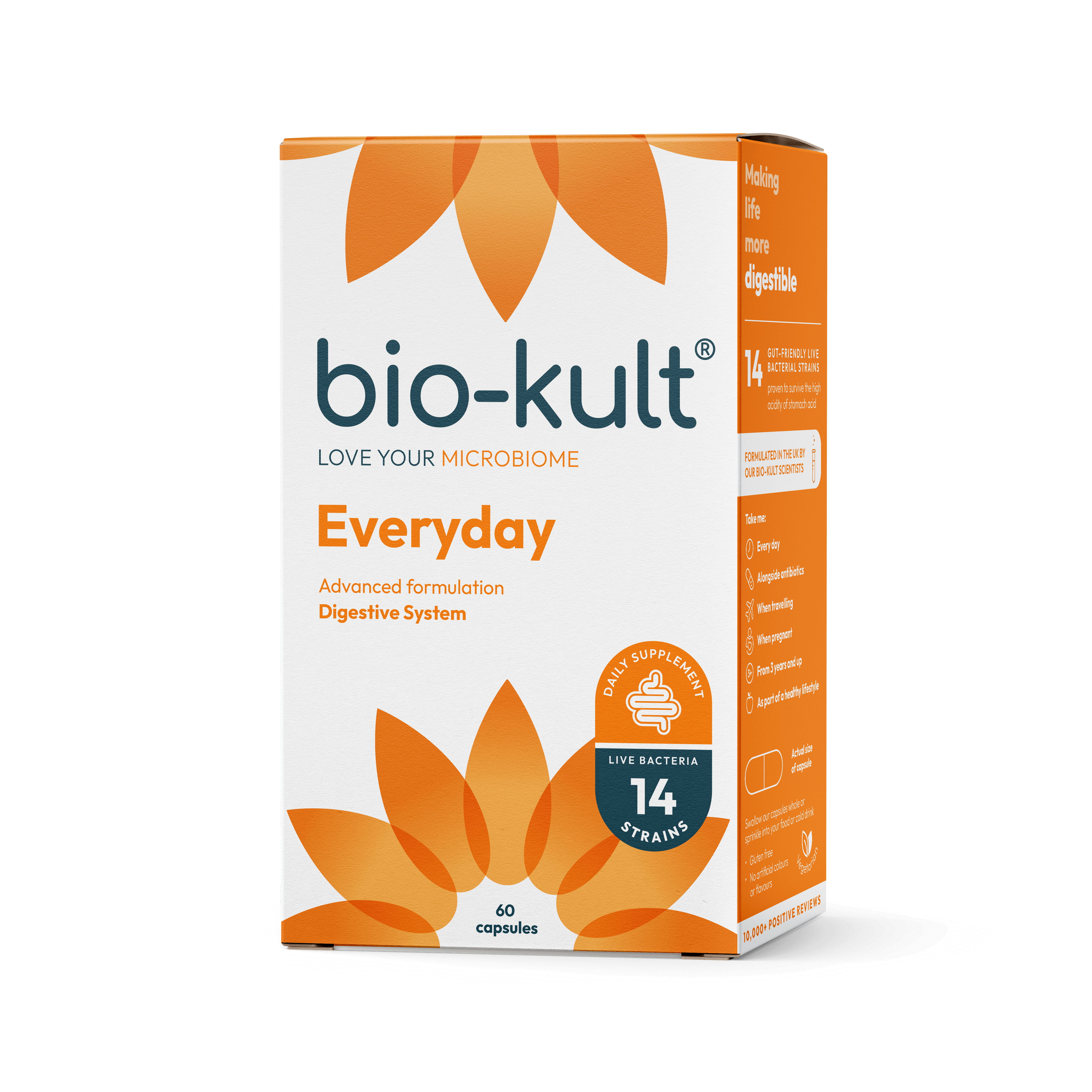Bio-Kult Everyday probiotika, 60 kapsler