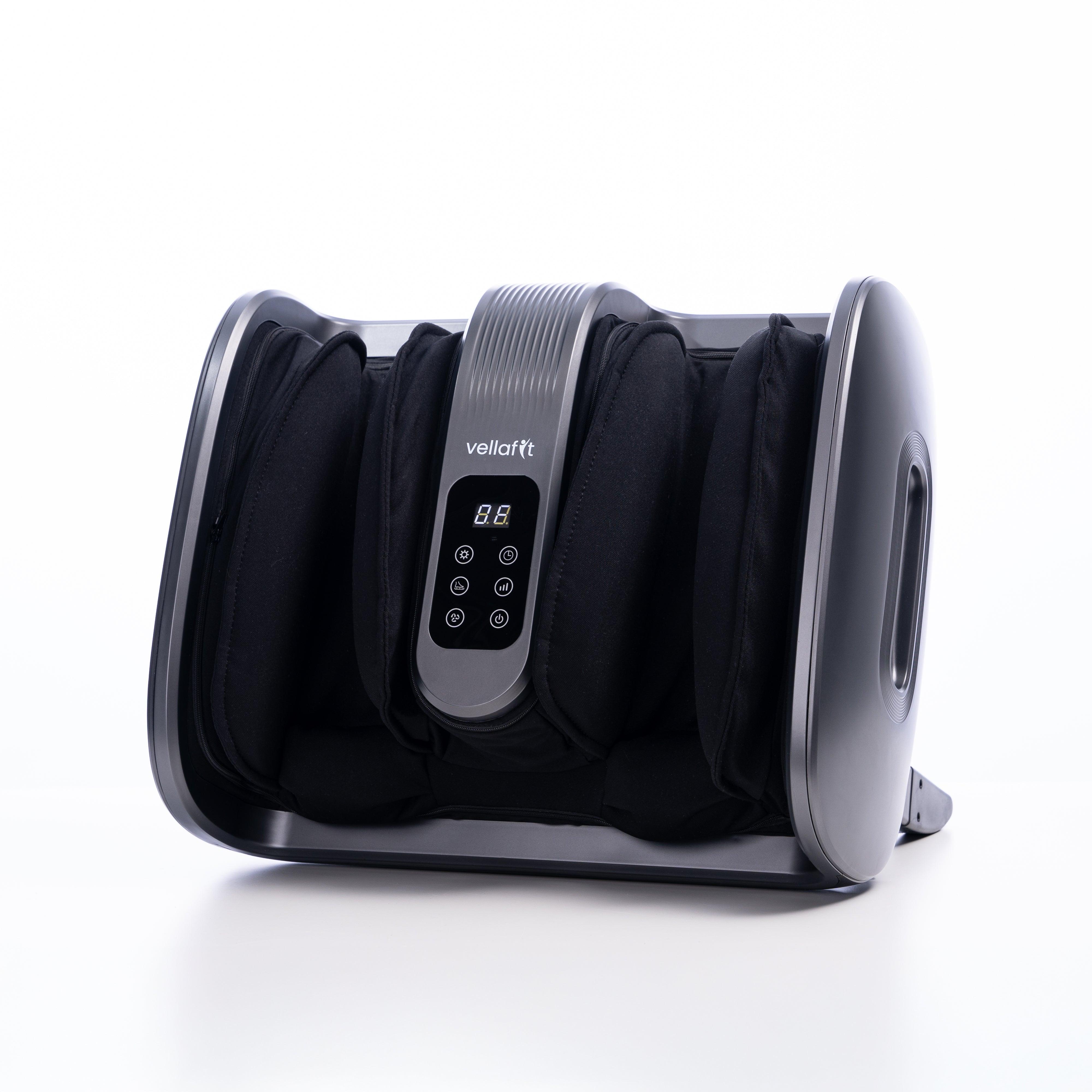 Vellafit Fodmassager Pro med shiatsu, varme og luftkompression til fødder og lægge