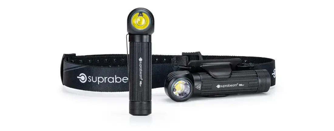 Suprabeam M6xr 2000 lumen pandelampe og lommelygte i en