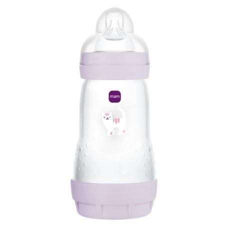 MAM Easy Start Anti-Colic sutteflaske 260 ml i hvid plast til spædbørn