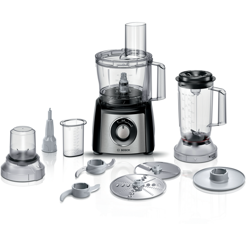 Bosch MCM3501M foodprocessor med tilbehør i hvid