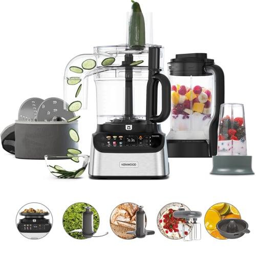 Kenwood Multipro OneTouch FDM73.850SS foodprocessor i sølv