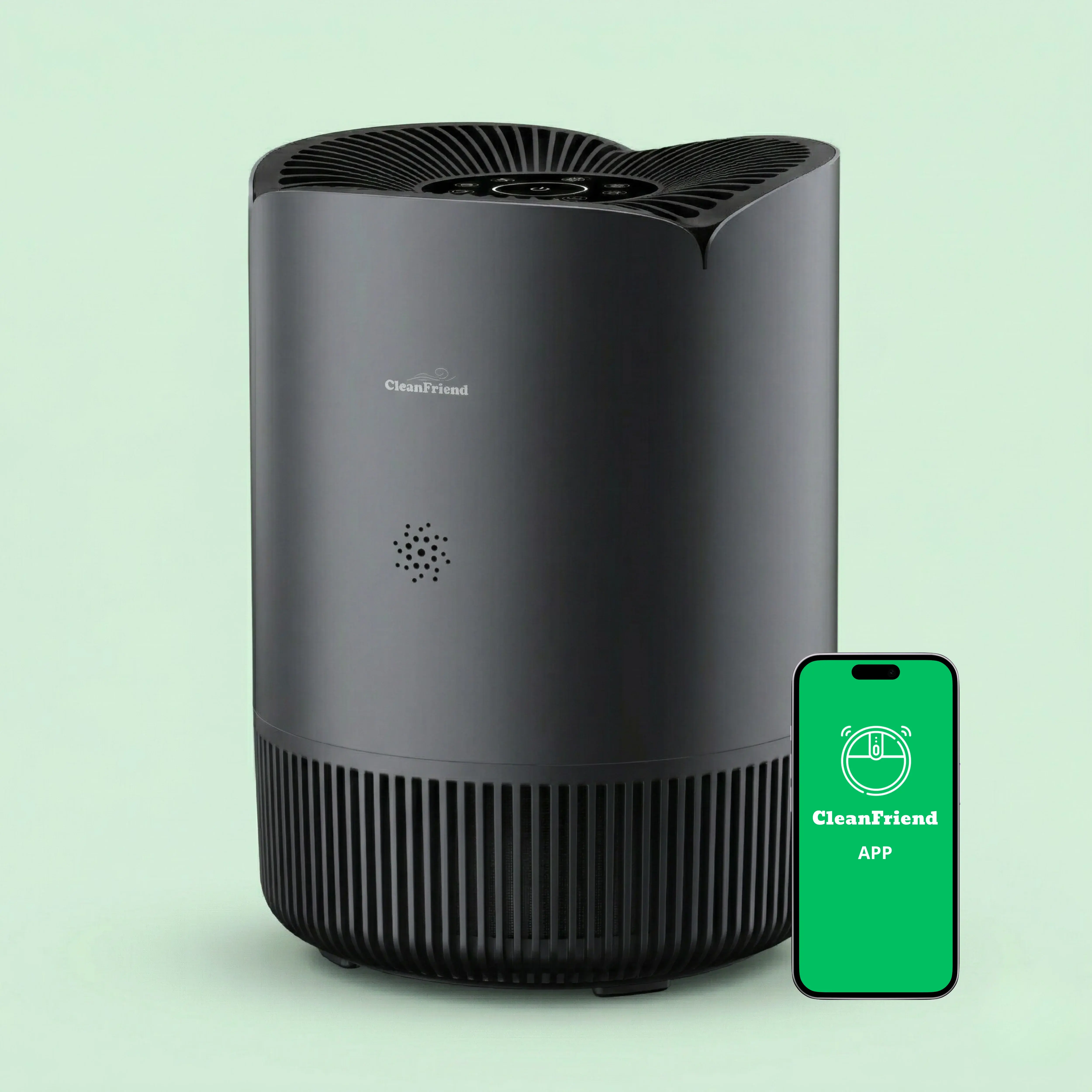 CleanFriend AirFlow30 PRO luftrenser med HEPA H14-filter