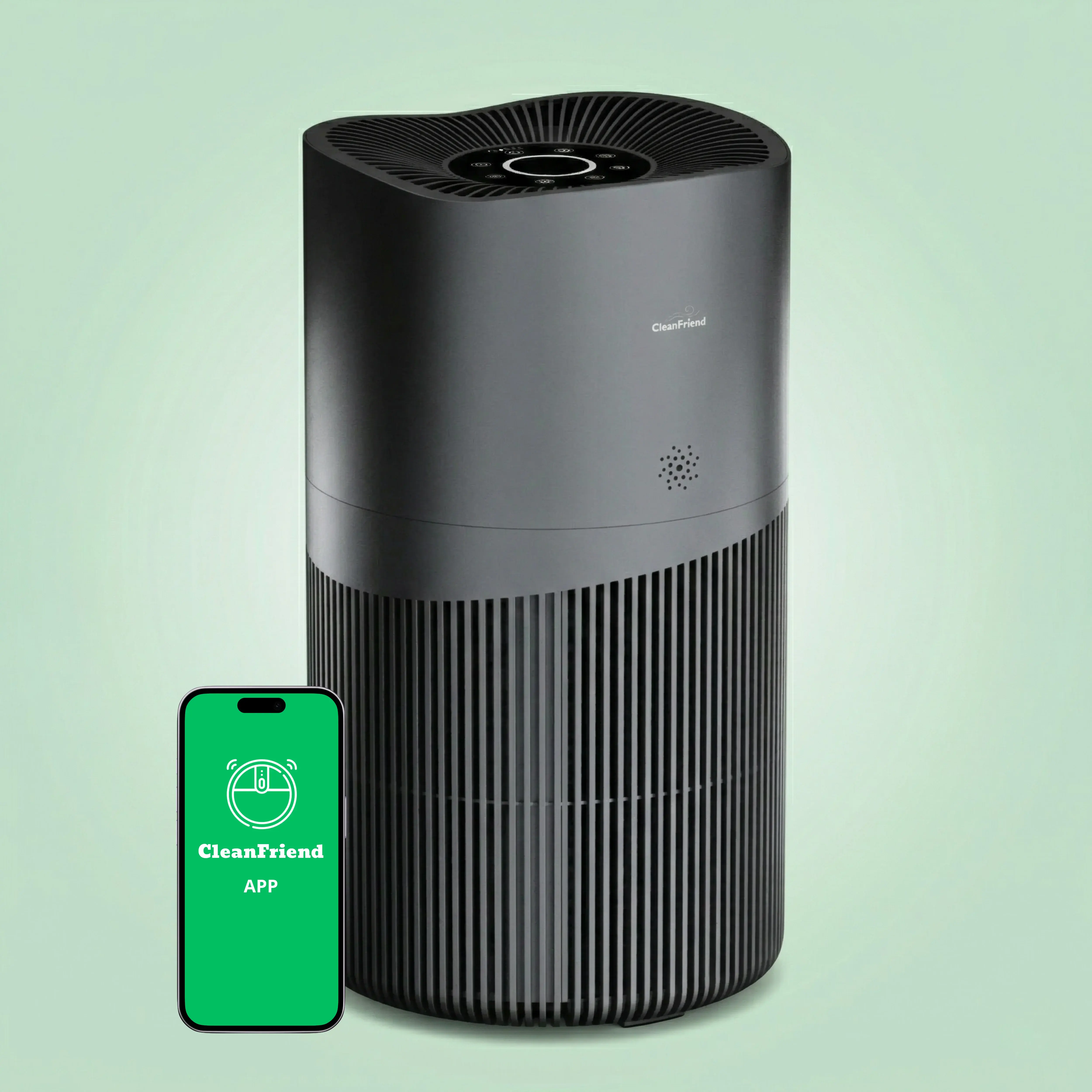 CleanFriend AirFlow70 PRO luftrenser til store rum op til 110 m²