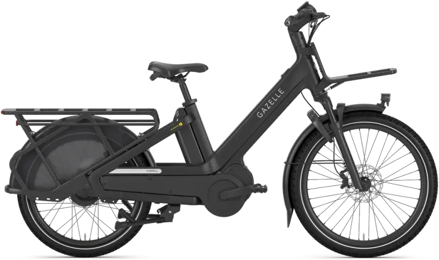 Gazelle Cabby C380 Dame 2026 - Black Mat produktbilde