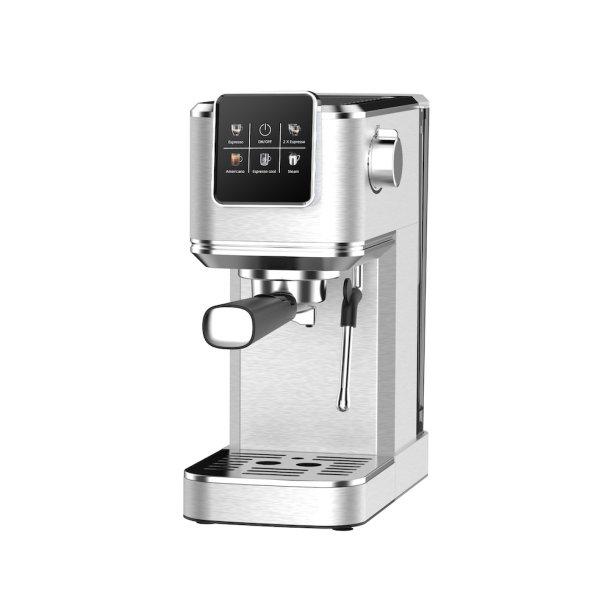 Hâws Espressomaskine 7-i-1 Touch i sort med touch-betjening og mælkeskummer