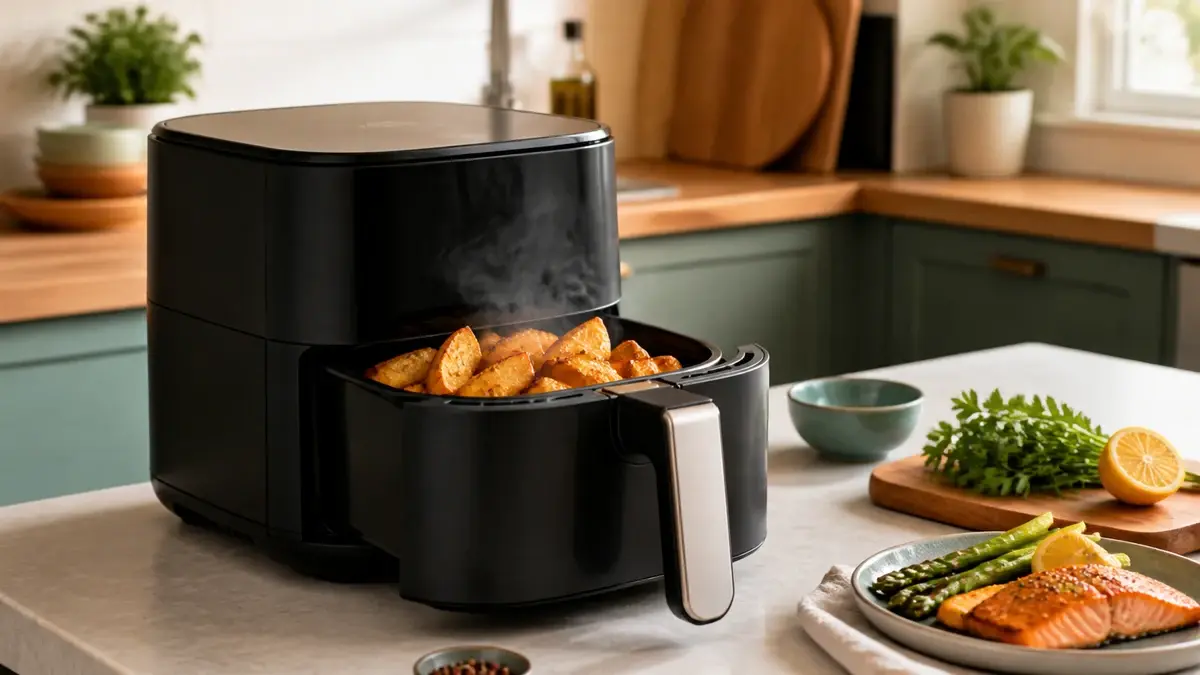 Illustration til airfryer på Testvalget.dk