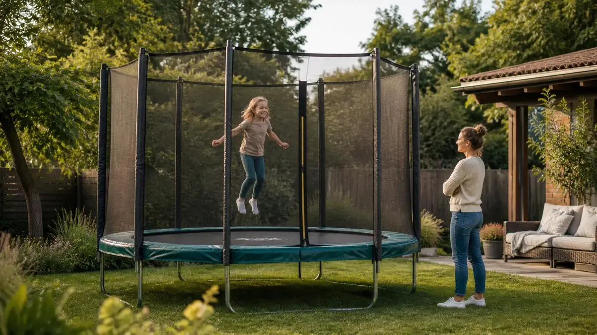 Bedste trampolin 2026 — test og købsguide