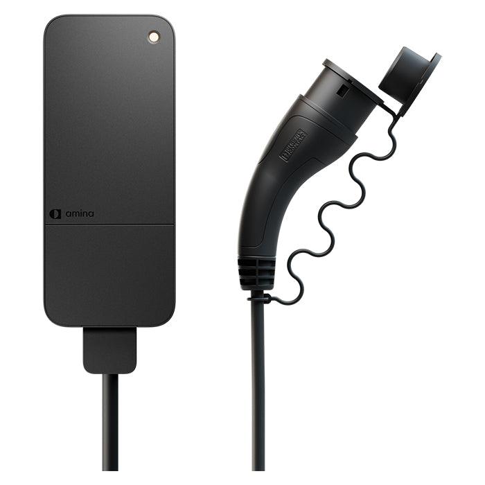 Amina S ladeboks hvid 11 kW med 6 meter fast kabel