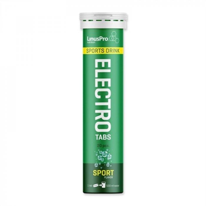 LinusPro Elektrolyt Tabs Sport brusetabletter i tube