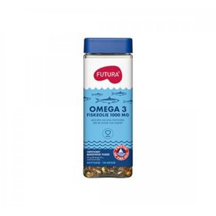 Futura Omega-3 Fiskeolie 1000mg med 150 kapsler