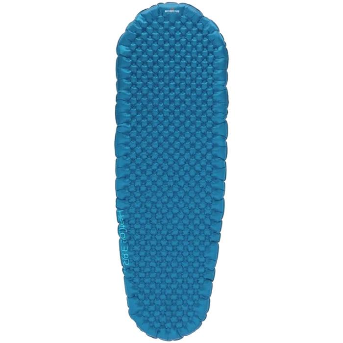 Robens Airbed HeatCore 3.8R Large oppusteligt liggeunderlag, sort og rød
