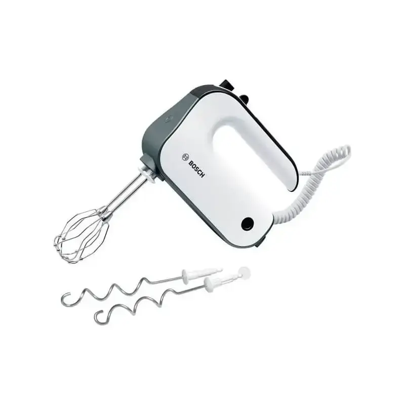 Bosch håndmixer 850 W med spiralledning hvid produktbilde