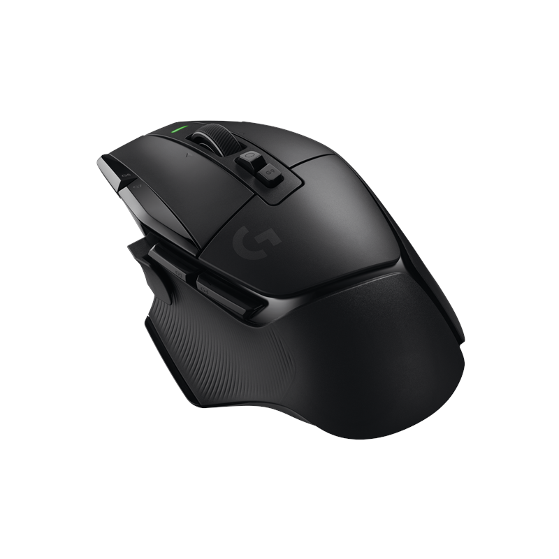 Logitech G502 X LIGHTSPEED trådløs gaming mus i sort med 13 knapper