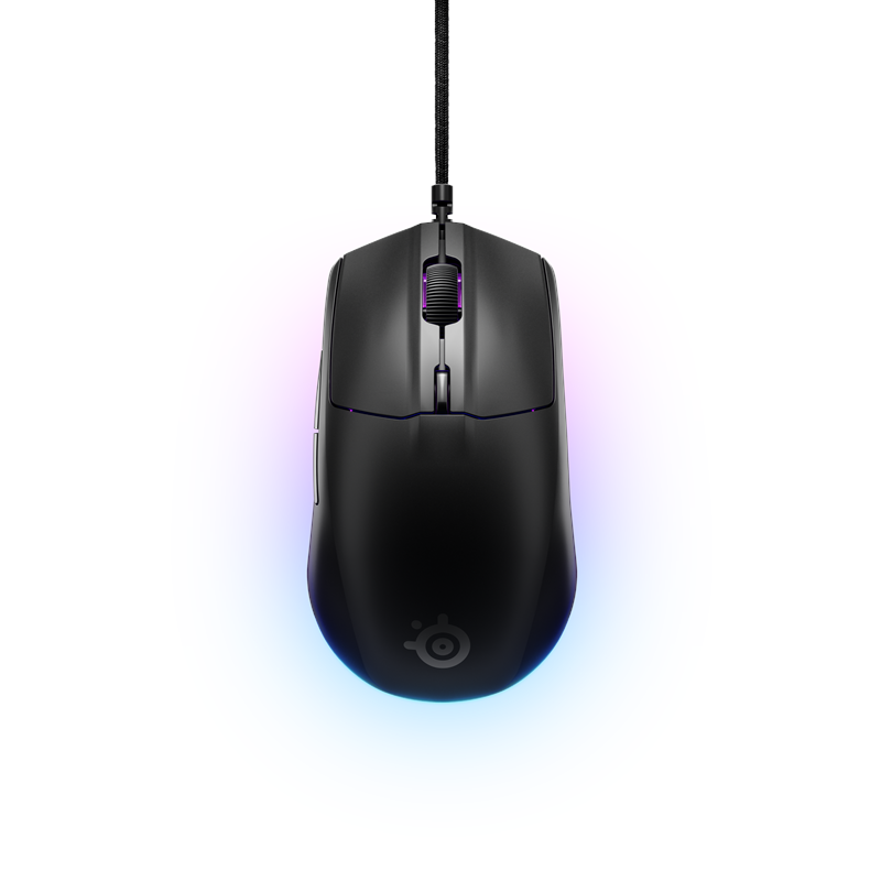 SteelSeries Rival 3 Gen 2 gaming mus med kabel i sort