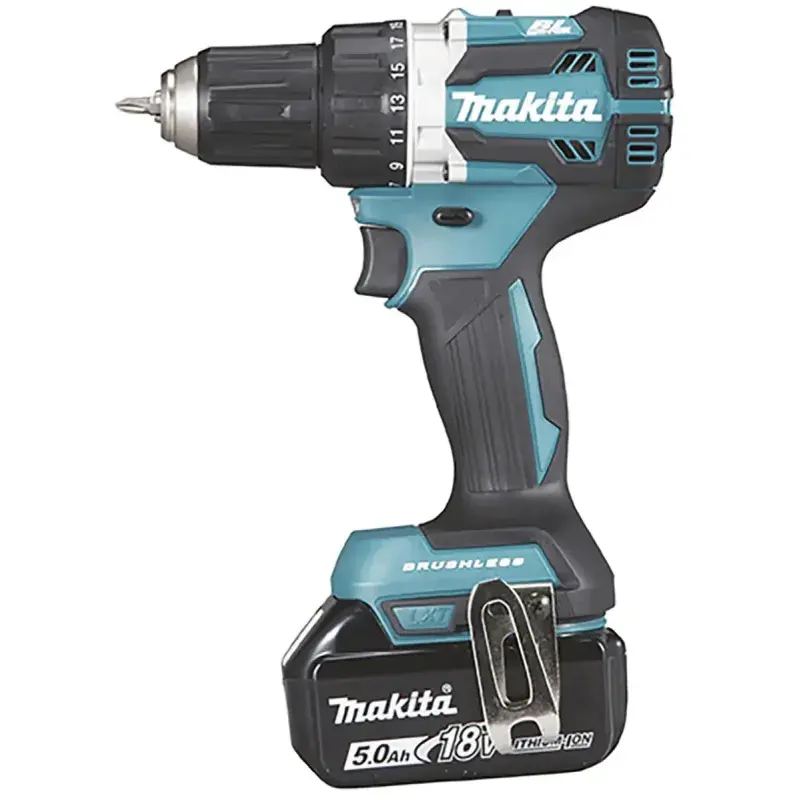 Makita DDF484RT3J 18V bore-/skruemaskine sæt med batterier i Makpac kuffert
