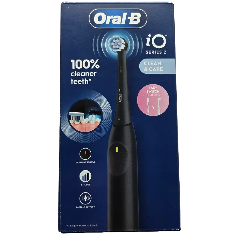 Oral-B iO Series 2 elektrisk tandbørste i sort Night Black