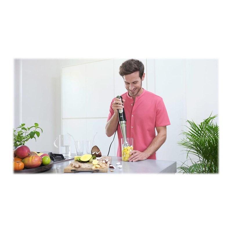 Braun MultiQuick 9 MQ 9138XI stavblender i sort og børstet rustfrit stål