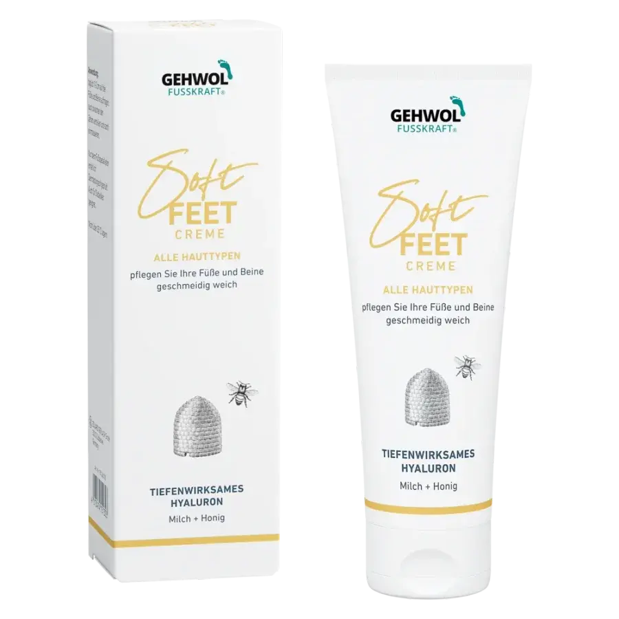 Gehwol Soft Feet Creme — fugtgivende fodcreme (125 ml) produktbilde