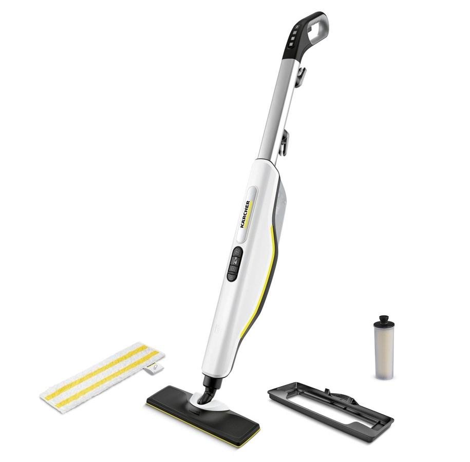 Kärcher SC 3 UPRIGHT dampmoppe i sort og hvid