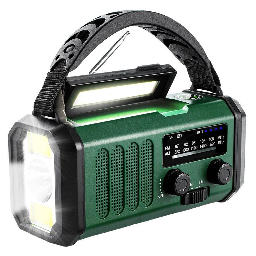Lippa FM nødradio med 10.000 mAh powerbank